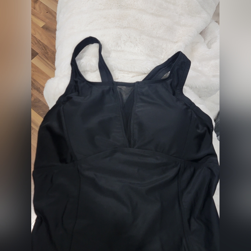 Active Wireless Racerback One Piece Swimsuit - image 6